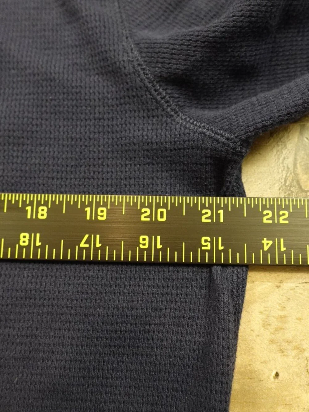 Polo Ralph Lauren Bear Waffle Knit Sleep Shirt Men’s XL‎ Navy Thermal